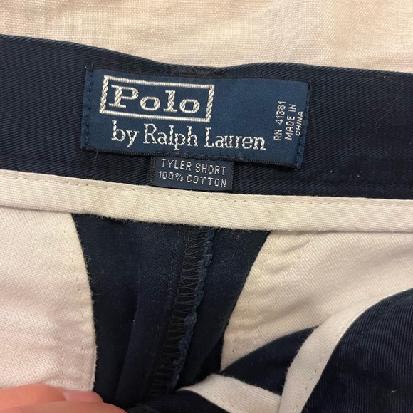 Ralph lauren chino shorts size 30 navy and green - Picture 5 of 5